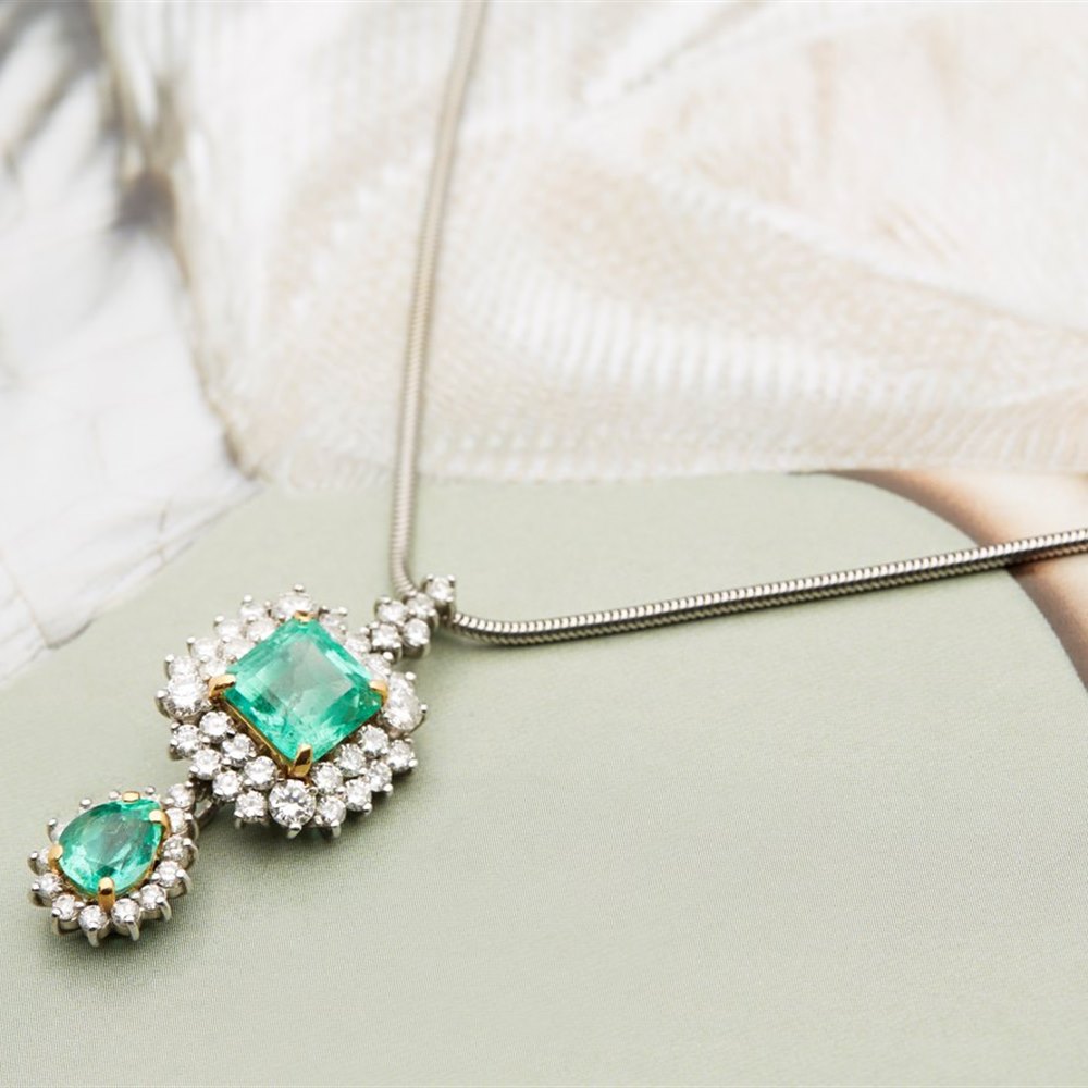 colombian emerald necklace