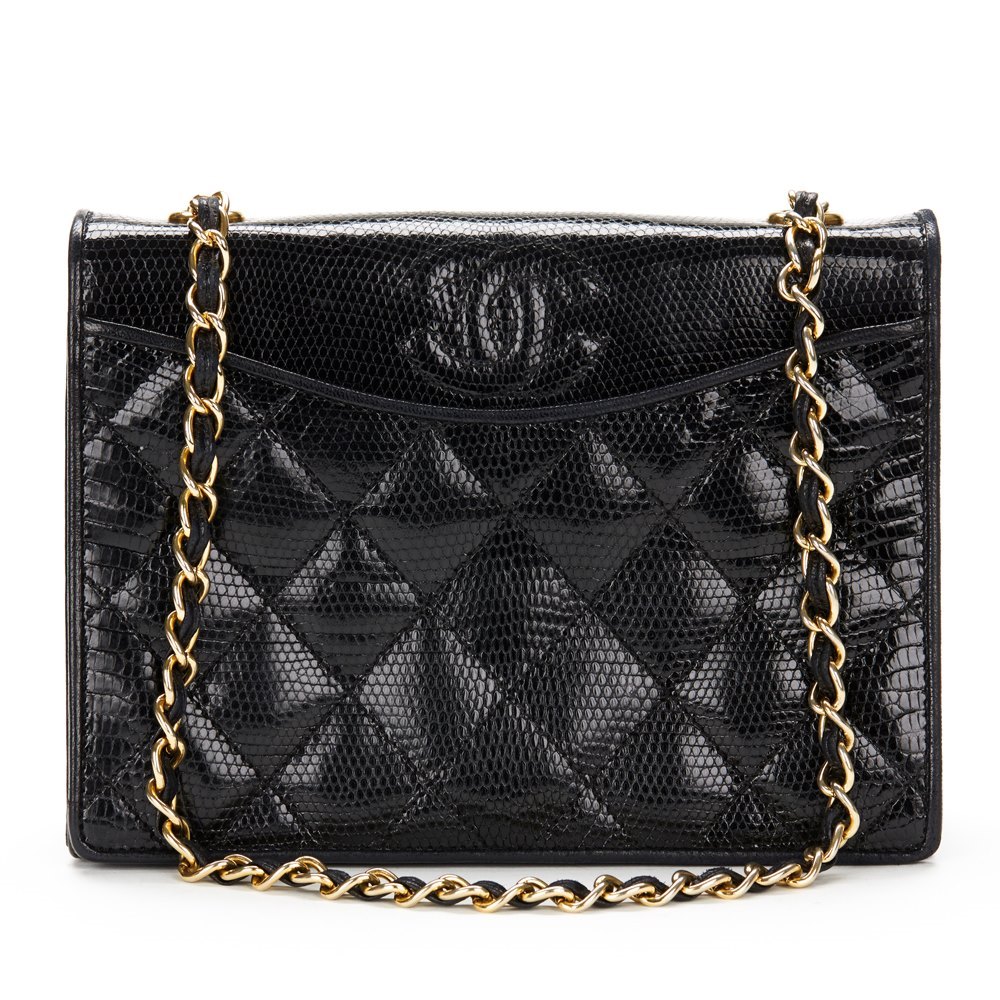 Chanel Small Evening CC Flap Bag 1990's HB034 | Second Hand Handbags