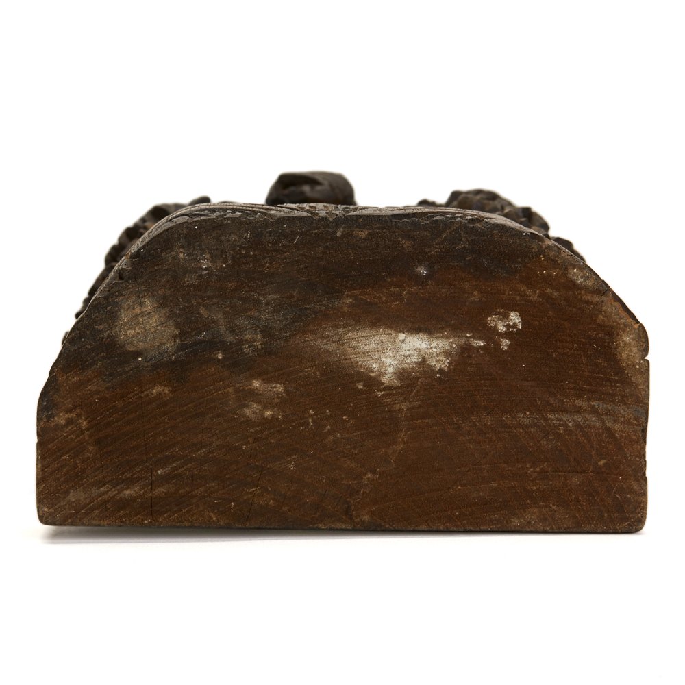 Antique Vintage Indian/Asian Wooden Carving 19/20th C. Possibly late 19th but probably 20th Century