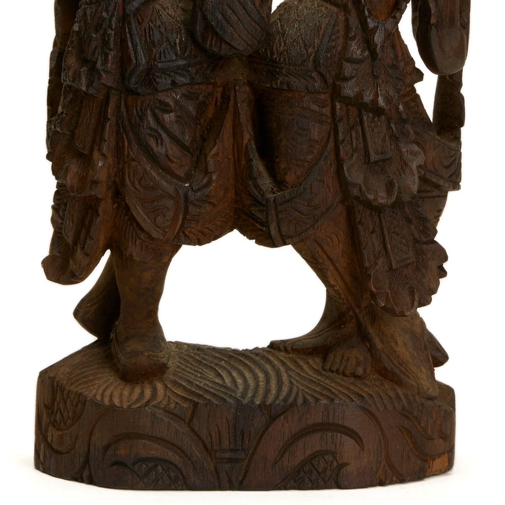 Antique Vintage Indian/Asian Wooden Carving 19/20th C. Possibly late 19th but probably 20th Century