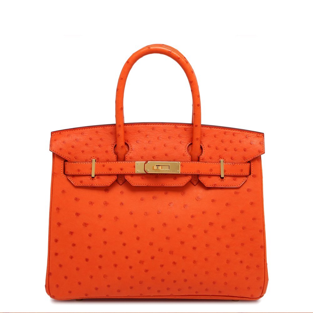 hermes bag ostrich skin