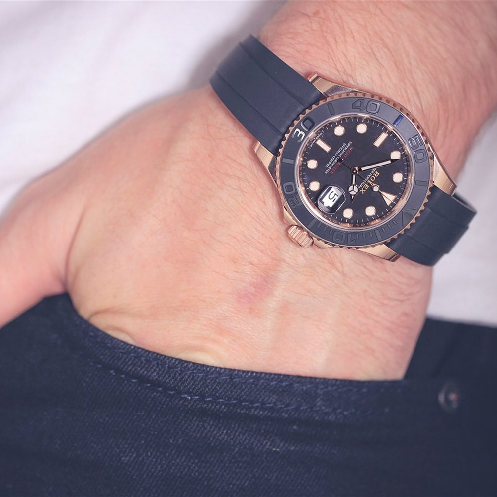 yacht master 40mm rose gold