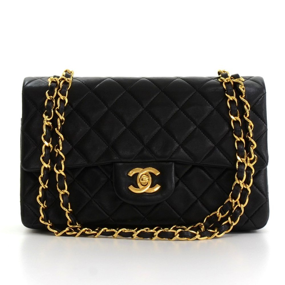 Chanel  Double Flap Bag 1991 HB110 | Second Hand Handbags