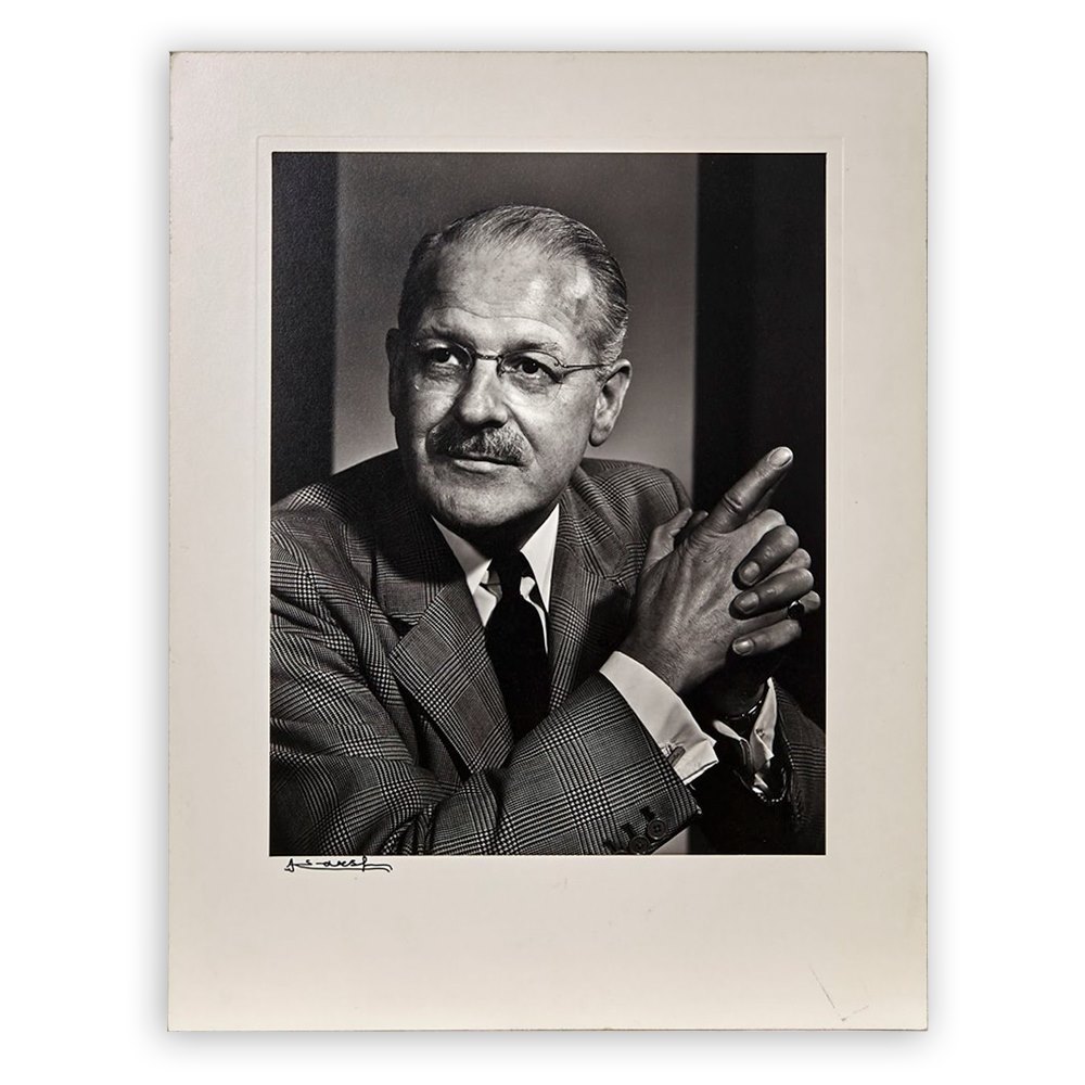 YOUSUF KARSH PHOTOGRAPHIC PORTRAIT KARL POLLAK c.1960 Circa 1950
