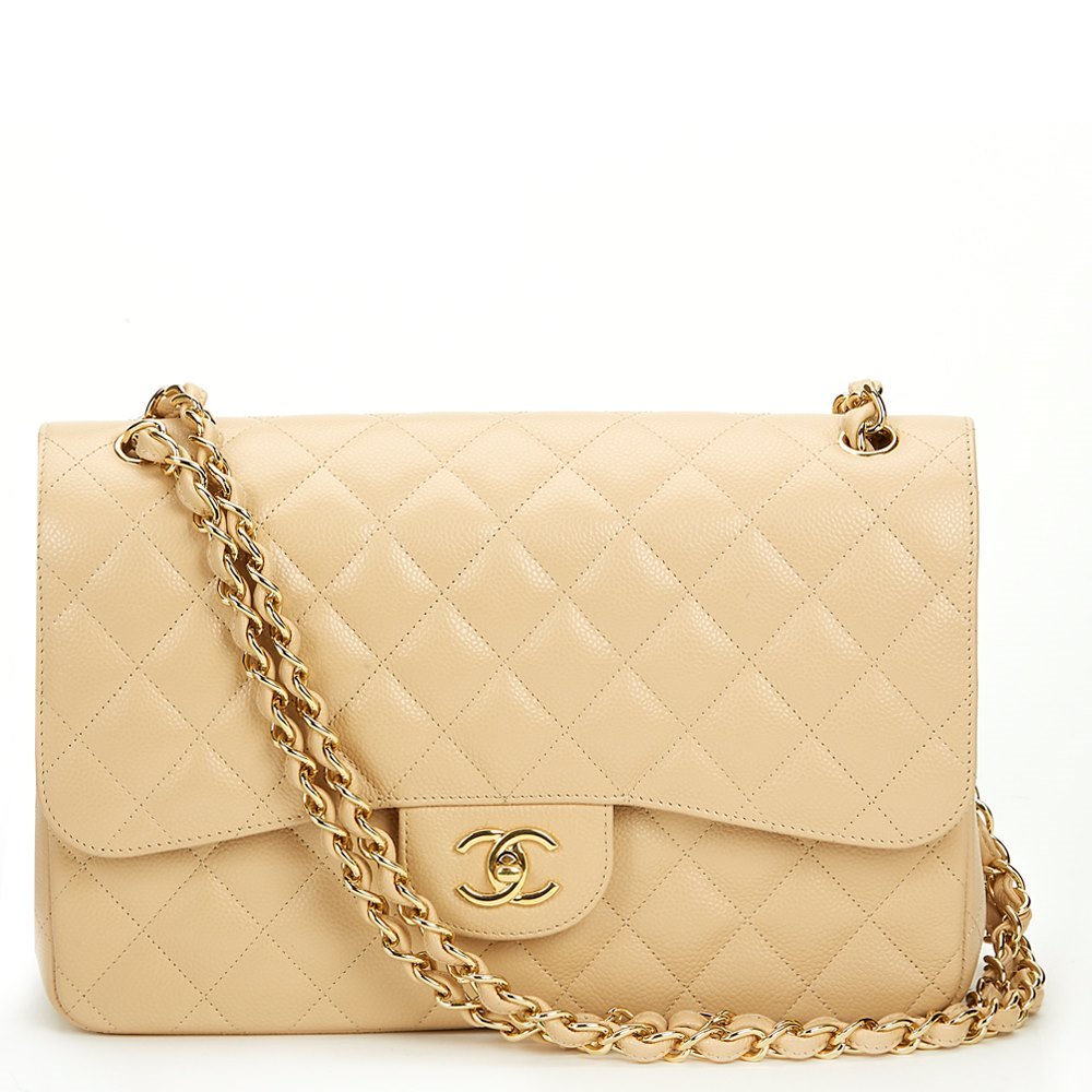 Chanel Jumbo Classic Double Flap Bag 2012 HB330 | Second Hand Handbags