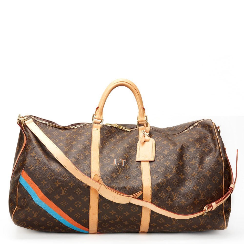 Louis Vuitton Keepall Bandouliere 60 2011 CB067 | Second Hand Handbags