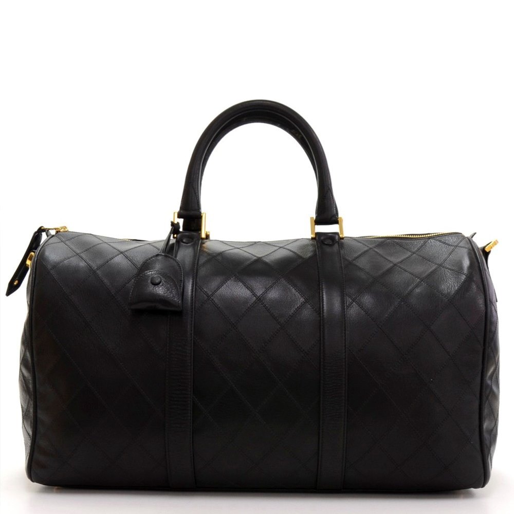 Chanel Boston Travel Bag 2000 HB408 | Second Hand Handbags | Xupes