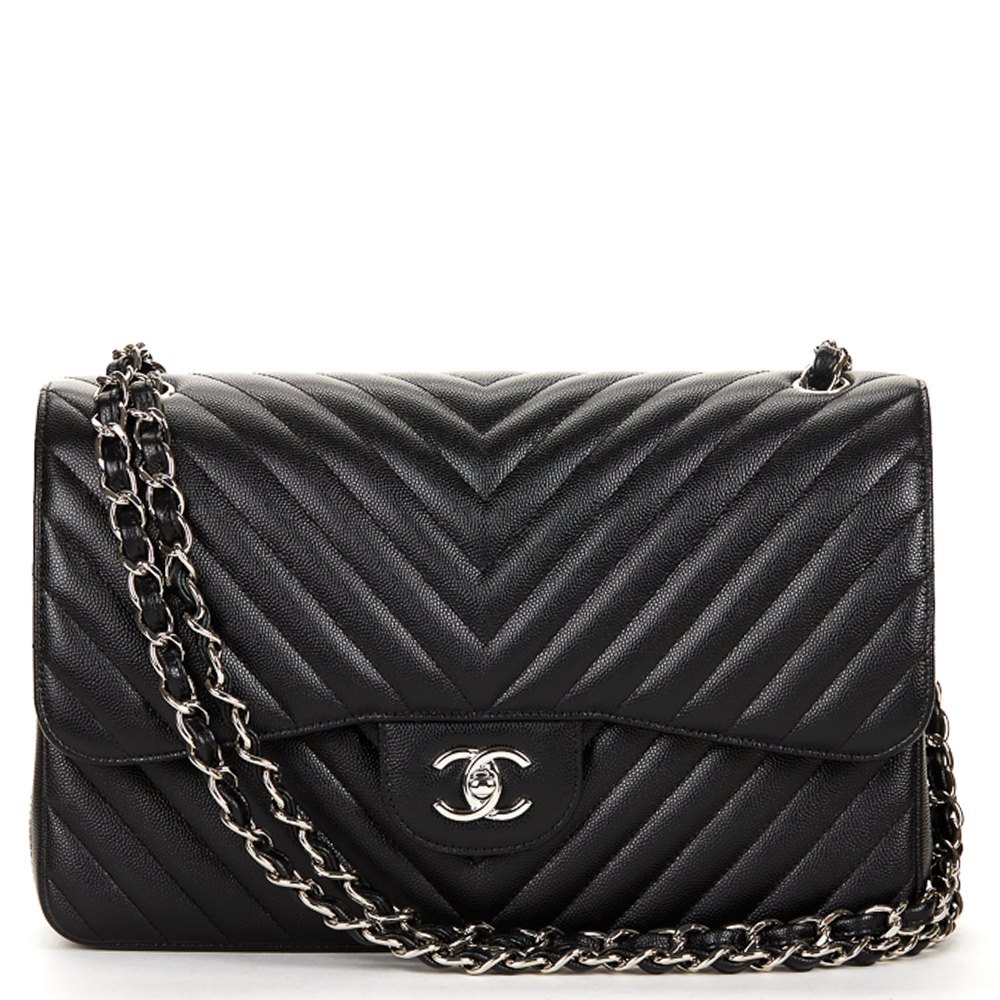 Chanel Jumbo Classic Double Flap Bag 2016 CB097 | Second Hand Handbags