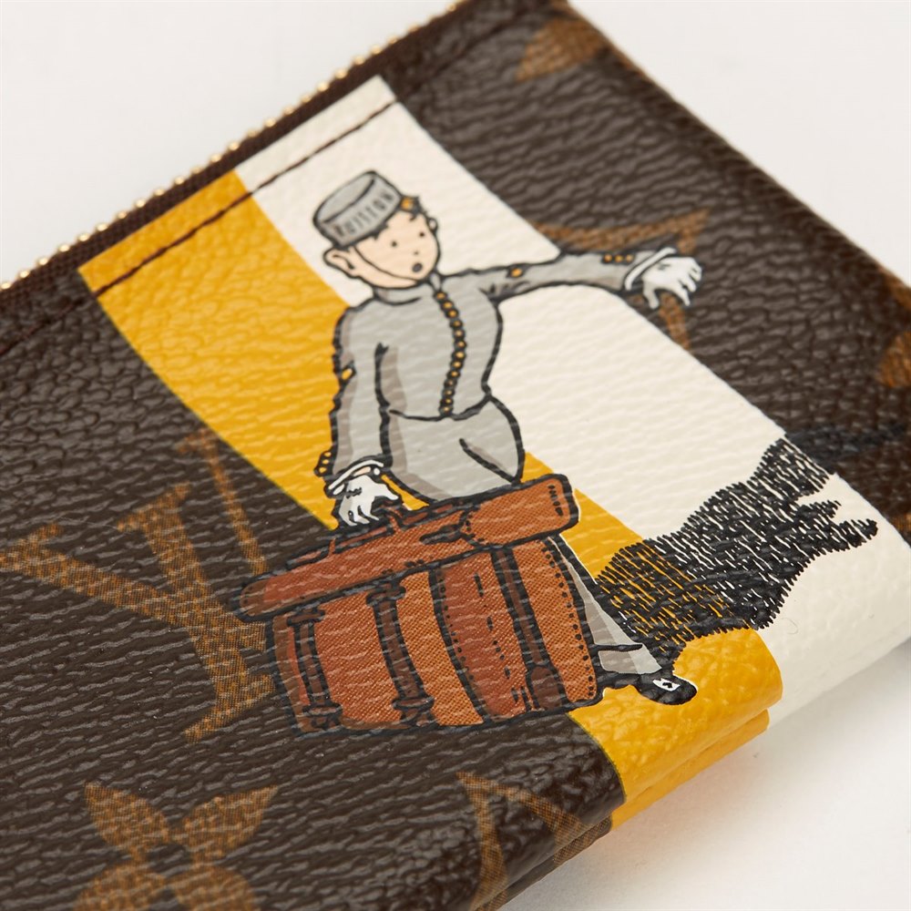 canvas key pouch