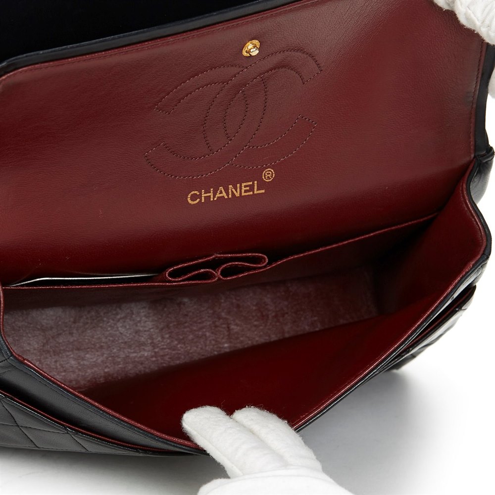 Chanel Medium Classic Double Flap Bag 1988 HB474 | Second Hand Handbags