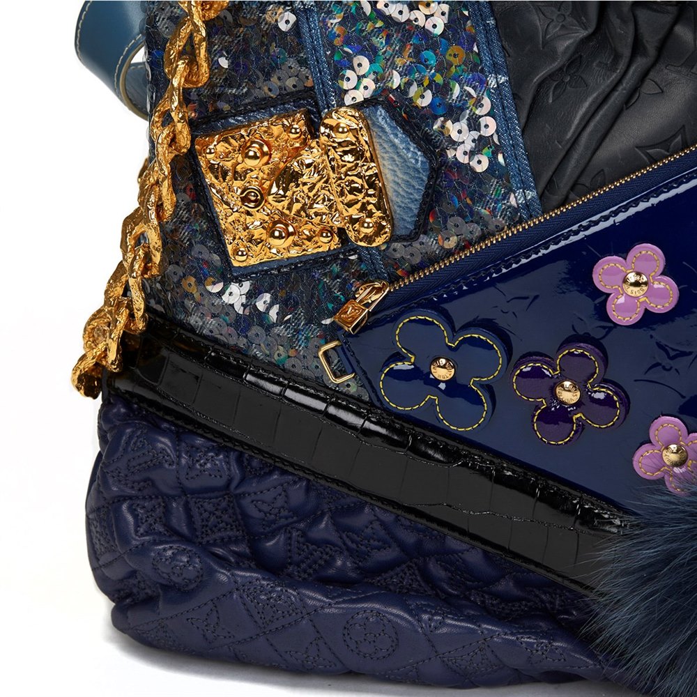 Louis Vuitton Tribute Patchwork Bag 2007 HB676 | Second Hand Handbags