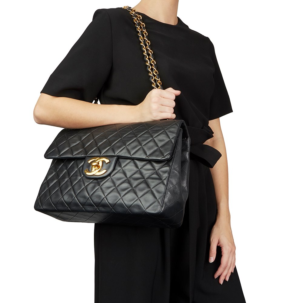 Vintage Chanel Jumbo Flap Bag | ubicaciondepersonas.cdmx.gob.mx