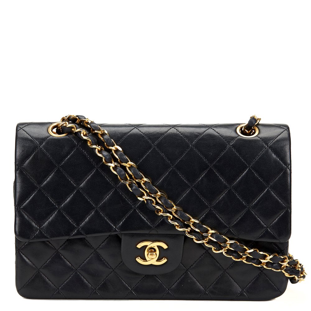 Chanel Medium Classic Double Flap Bag 1988 HB655 | Second Hand Handbags