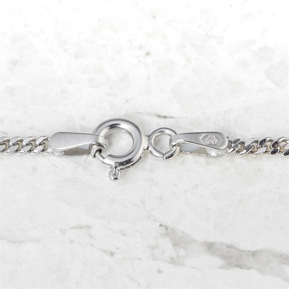 Picchiotti 18k White Gold South Sea Pearl & 3.60ct Diamond Necklace