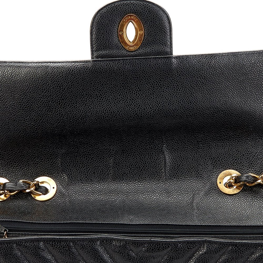 Chanel Maxi Jumbo XL Flap Bag 1996 HB770 | Second Hand Handbags