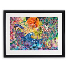 Winifred Jagger, Japanese Ladies, Silk Batik Painting 2016