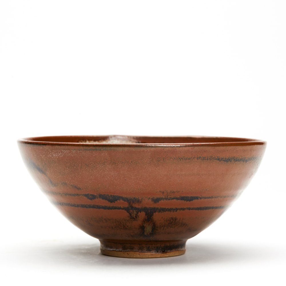 Ken Halsall Pottery Bowl C.1975 Circa 1975-82