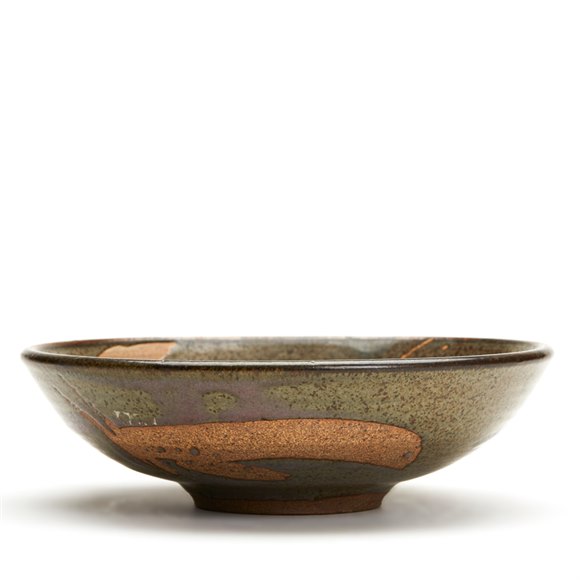 Vintage Studio Pottery Wax Resist Bowl Alan Ward 20th C.