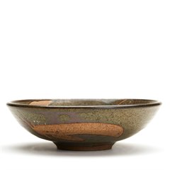 Vintage Studio Pottery Wax Resist Bowl Alan Ward 20th C.