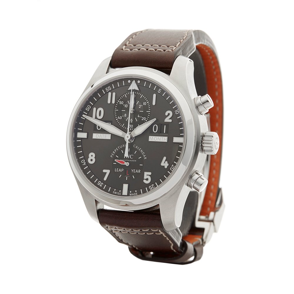 IWC Pilot's Perpetual Calendar Stainless Steel IW379108
