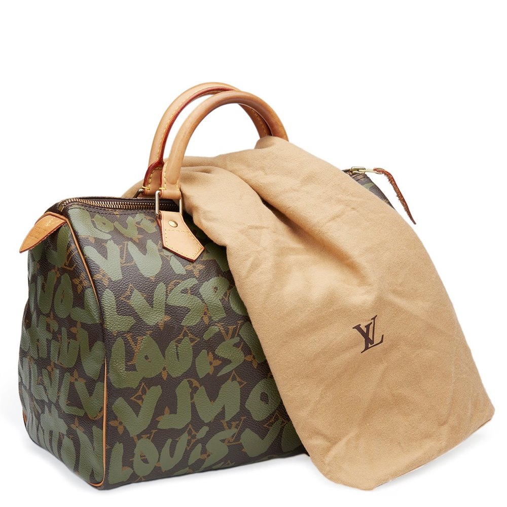 louis vuitton speedy 30 graffiti