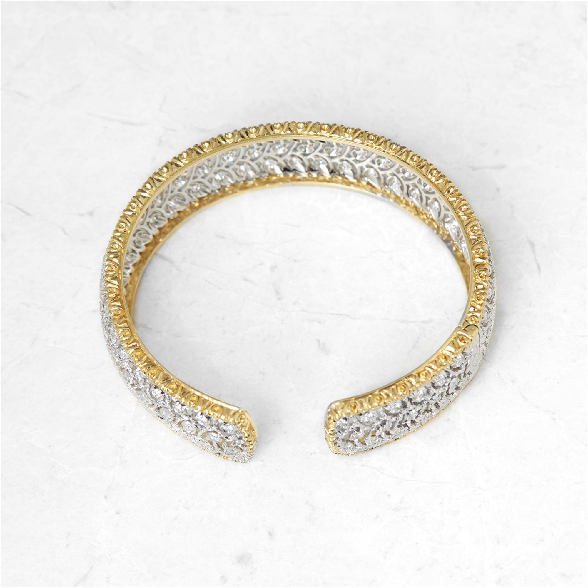Buccellati Diamond Cuff Bracelet