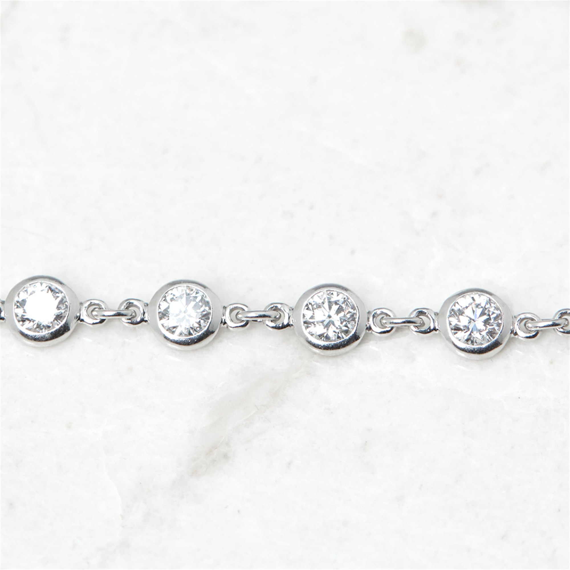 Tiffany & Co. Platinum Diamonds By The Yard Bracelet