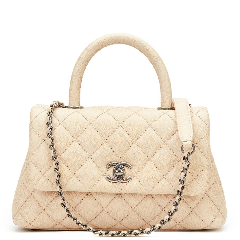 Chanel Mini Coco Handle 16 Hb972 Second Hand Handbags Xupes