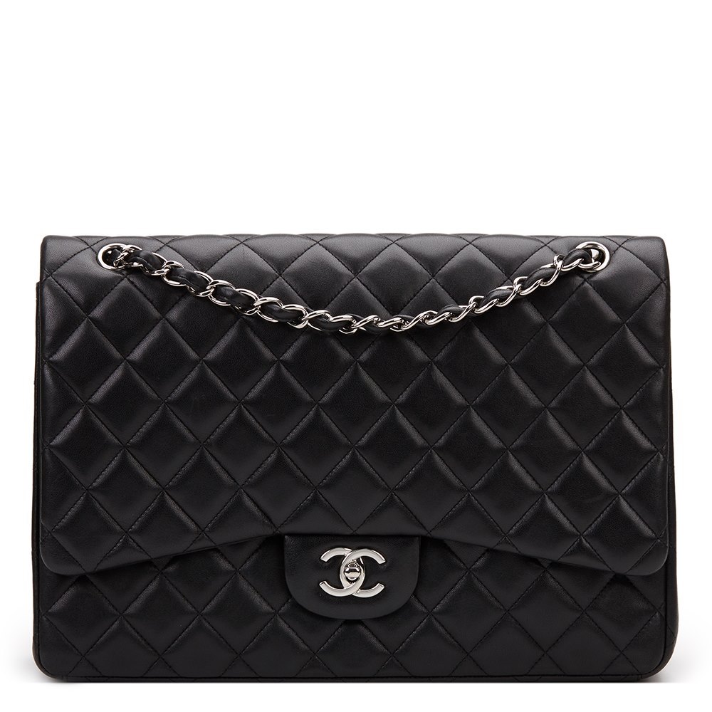 Chanel Maxi Classic Single Flap Bag 2010 HB1002 | Second Hand Handbags