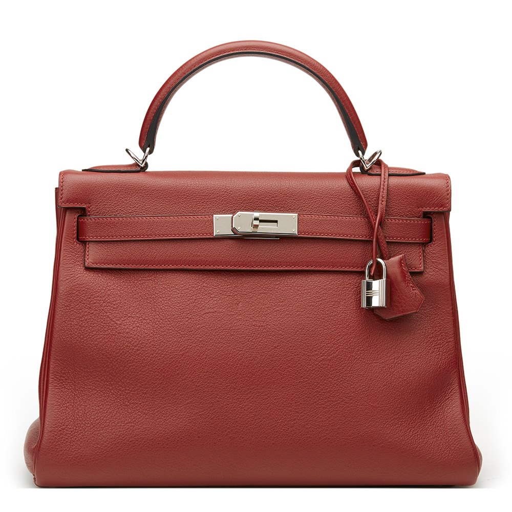 Hermès Kelly 32cm 2002 HB1019 | Second Hand Handbags | Xupes