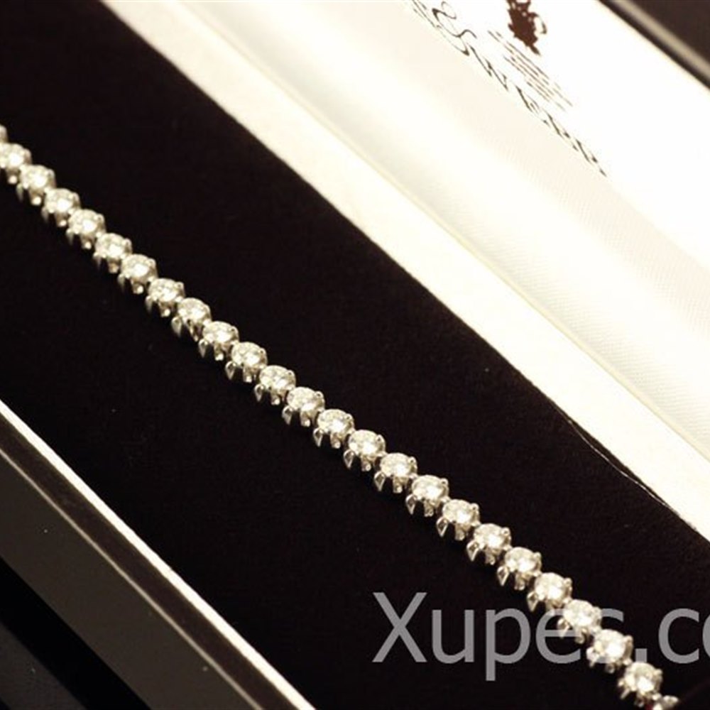 Mappin & Webb Roberto Coin Cento 18K Diamond Tennis Bracelet