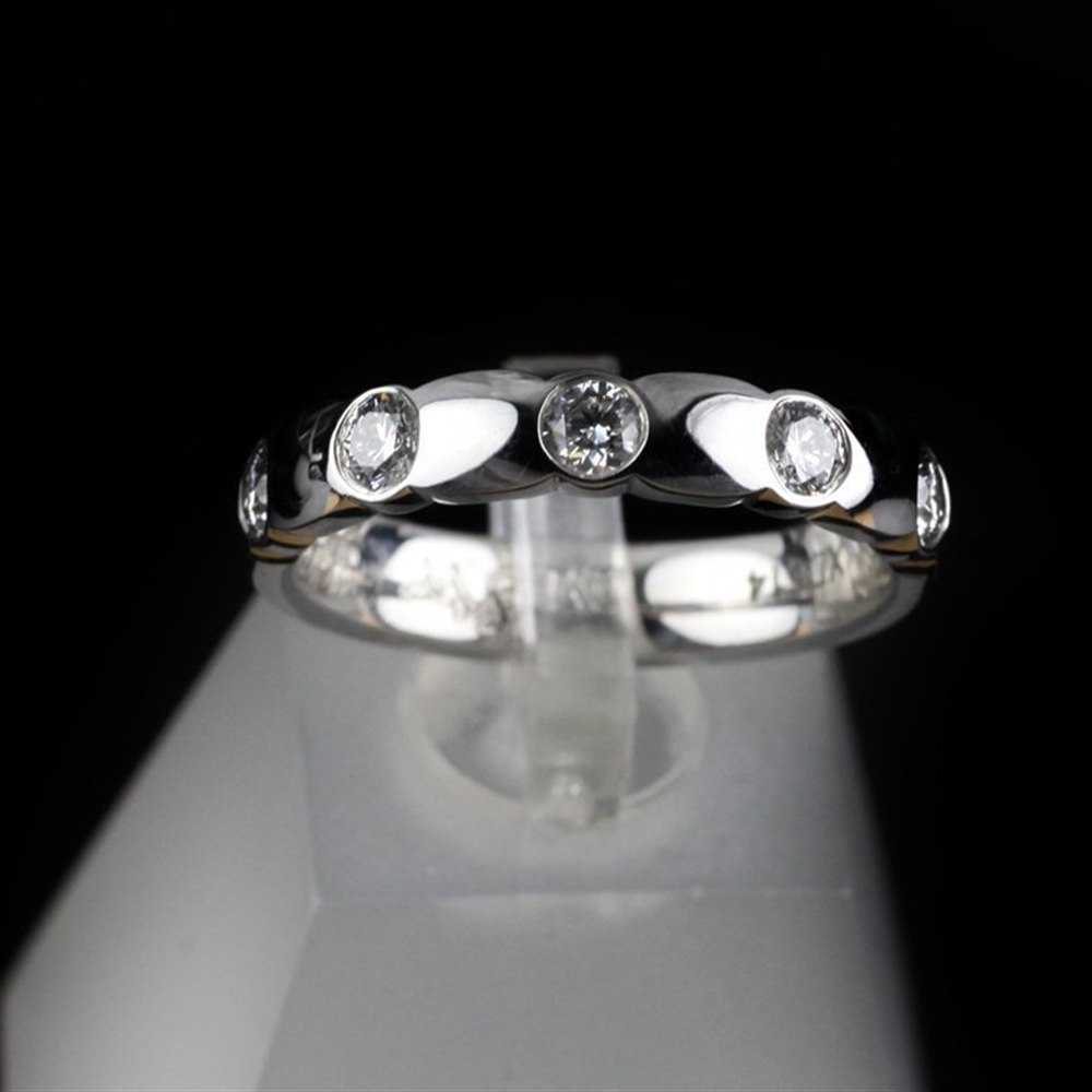 Mappin & Webb 5 Diamond 18K Ring