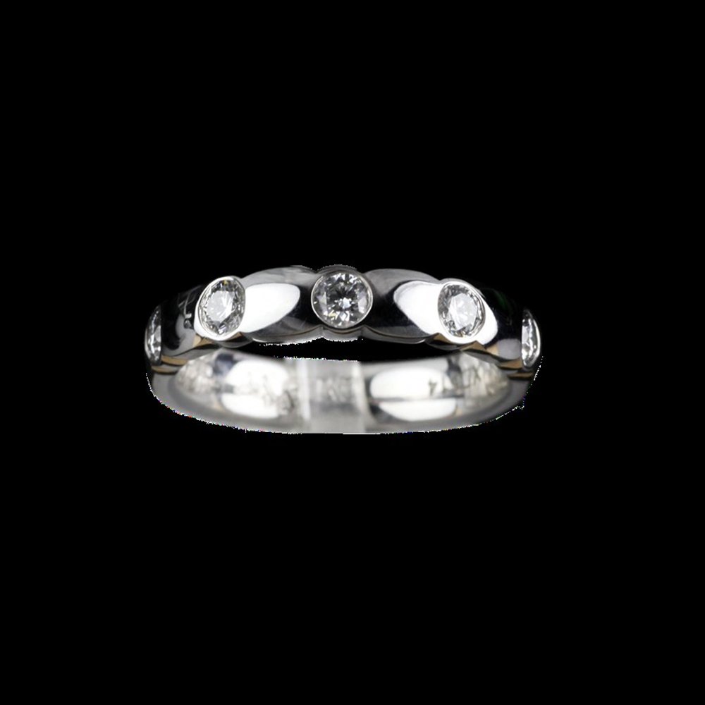 Mappin & Webb 5 Diamond 18K Ring