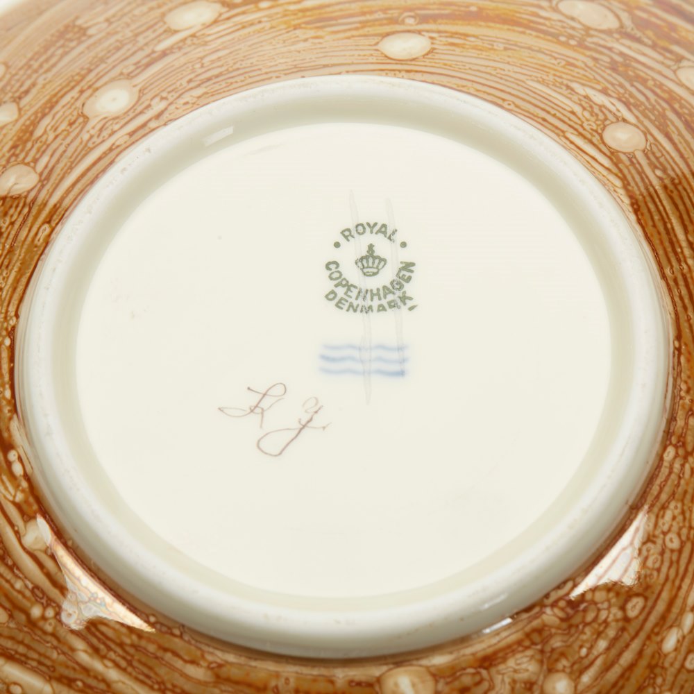 Vintage Copenhagen Lustre Dish 1961 Date coded for 1961