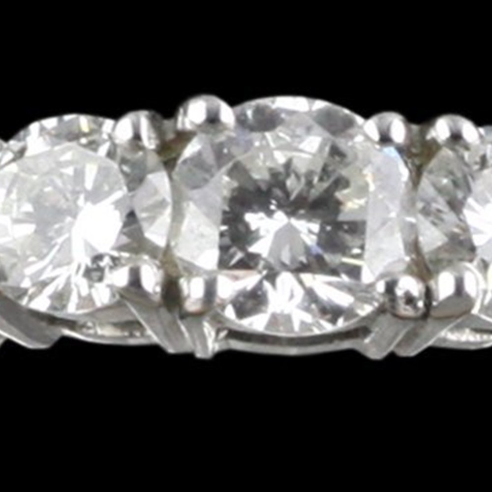 Mappin & Webb Platinum Diamond Trilogy Ring