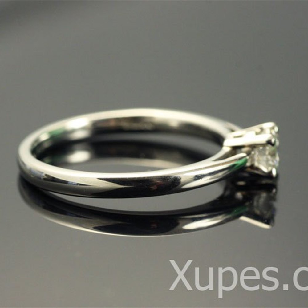 Mappin & Webb Platinum Solitaire Diamond Ring