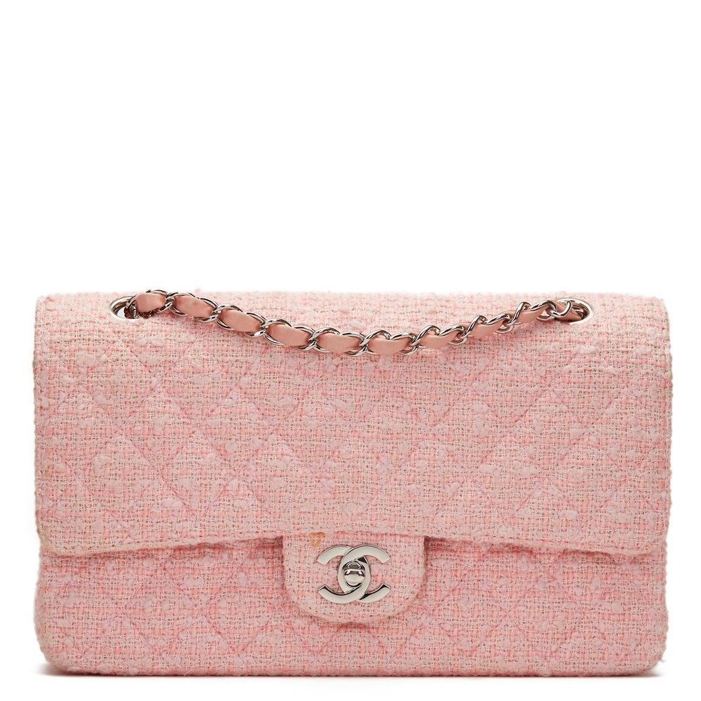 Chanel Pink Tweed Flap Bag | ubicaciondepersonas.cdmx.gob.mx