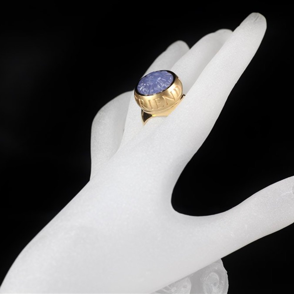 Stephen Webster 18K Yellow Gold Chalcedony Friend Ring