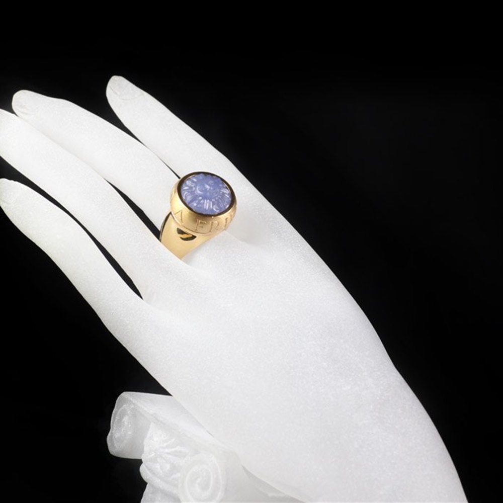 Stephen Webster 18K Yellow Gold Chalcedony Friend Ring