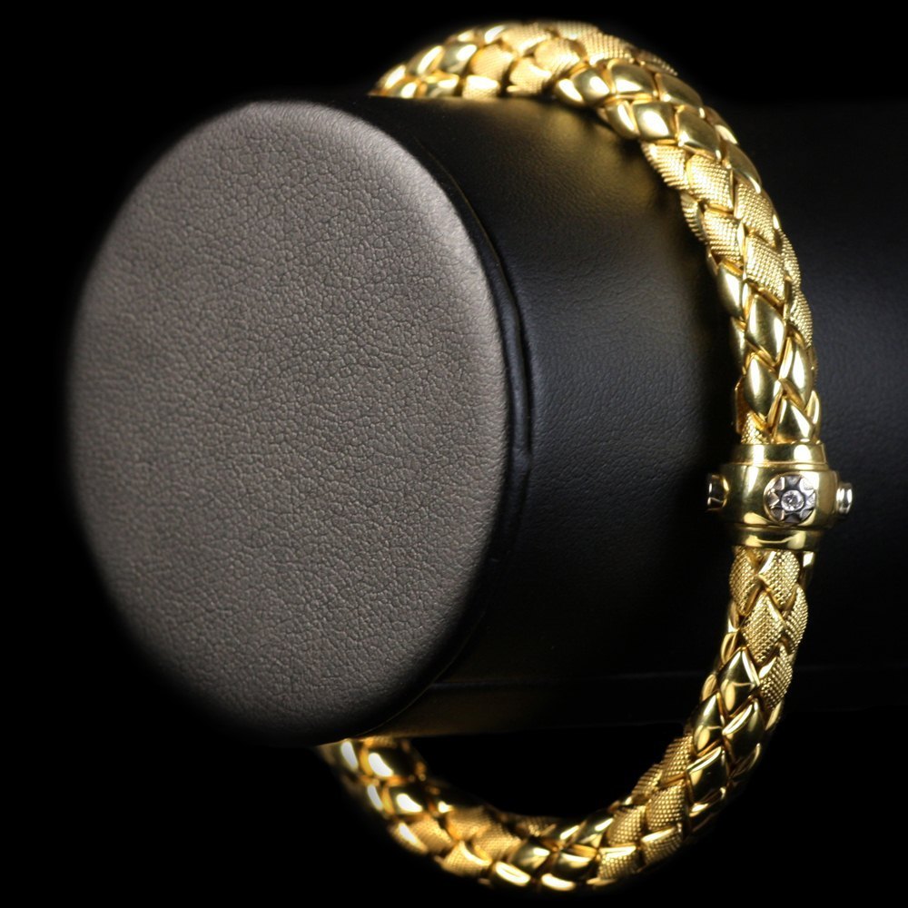 Chimento 18K Yellow Gold Stretch Bracelet