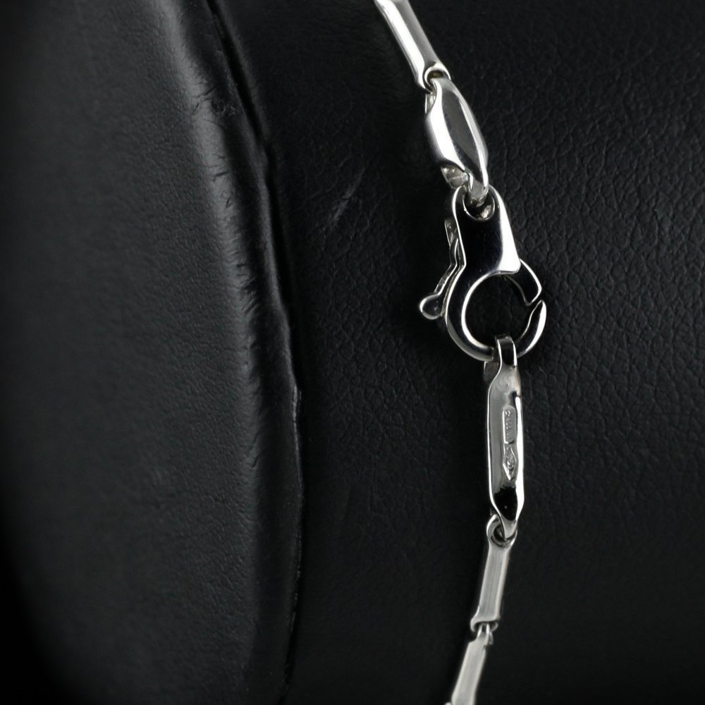 Chimento 18K White Gold Bamboo Diamond Bracelet