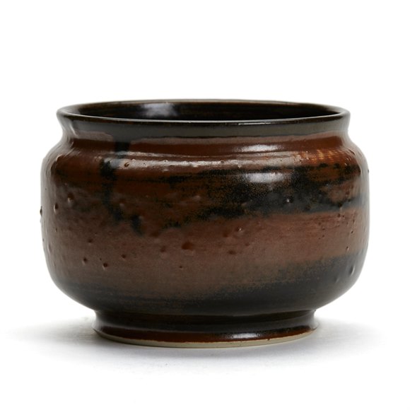 LOUGHTON STUDIO POTTERY BOWL THOMAS WEIR HOWARD 1969