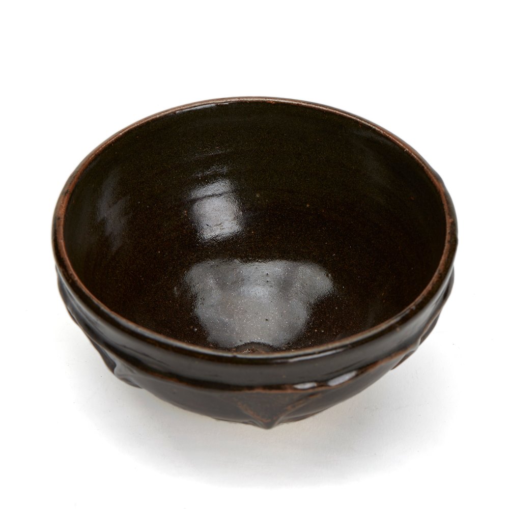 Moulded Studio Pottery Bowl Probably 1970's