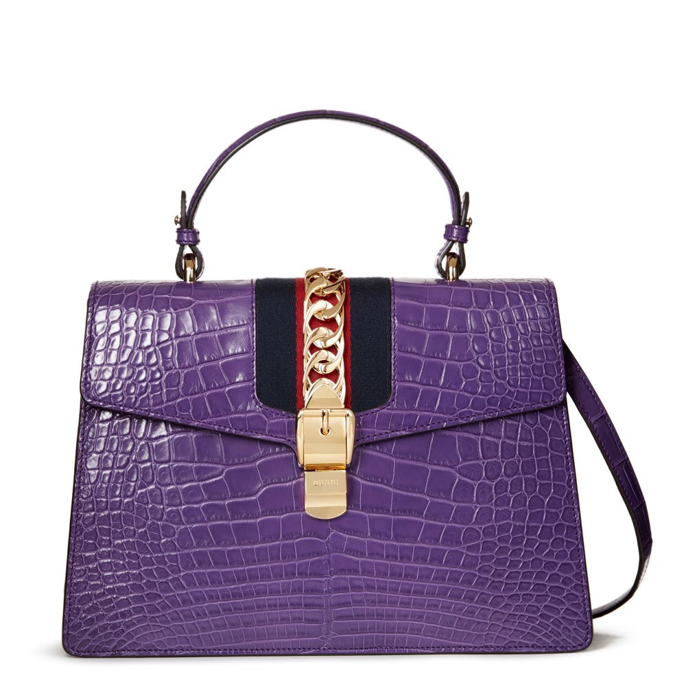 Gucci Sylvie Top Handle Bag 2016 HB1203 | Second Hand Handbags