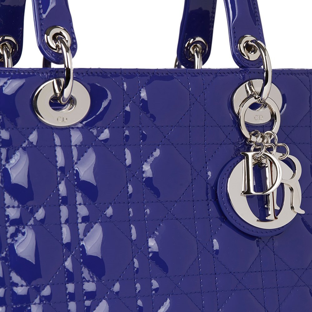 Christian Dior Medium Lady Dior 2015 HB1207 | Second Hand Handbags
