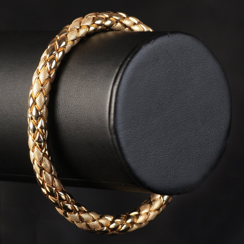 Mappin & Webb Mappin & Webb Chimento 18K Rose Gold Stretch Rope Bracelet