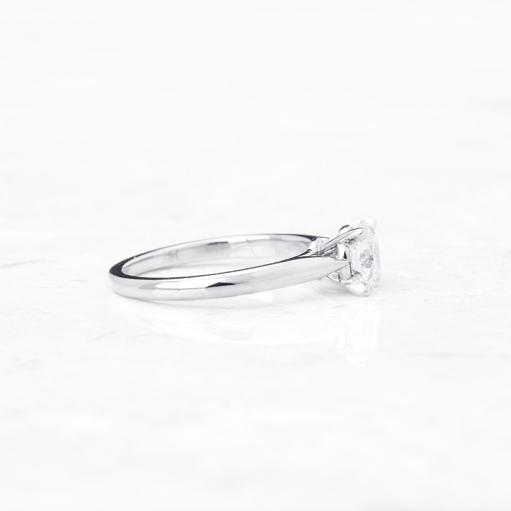 Cartier Platinum 1.02ct Diamond Engagement Ring
