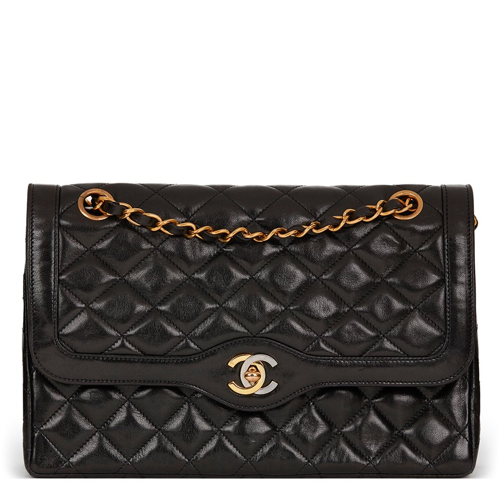Chanel Medium Paris Limited Double Flap Bag 1995 HB1255 | Second Hand