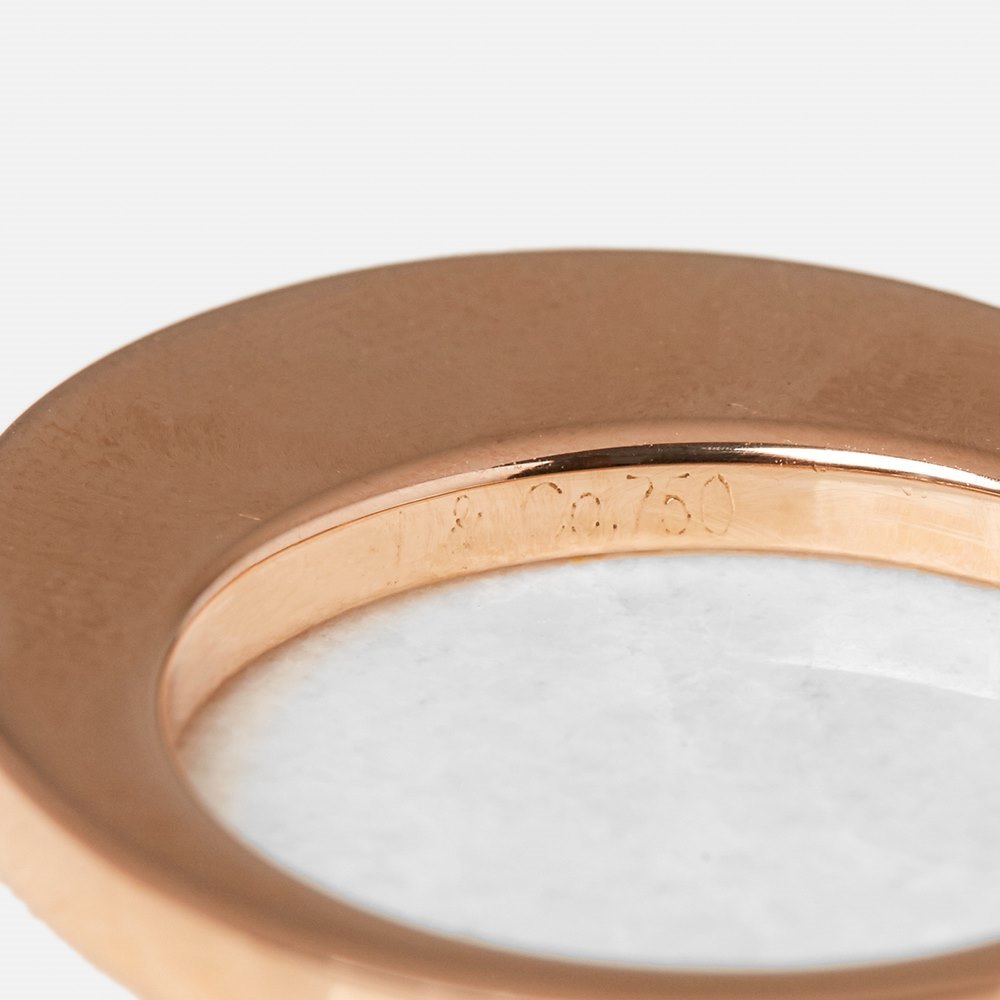 Tiffany & Co. 18k White, Rose & Yellow Gold Stackable Rings