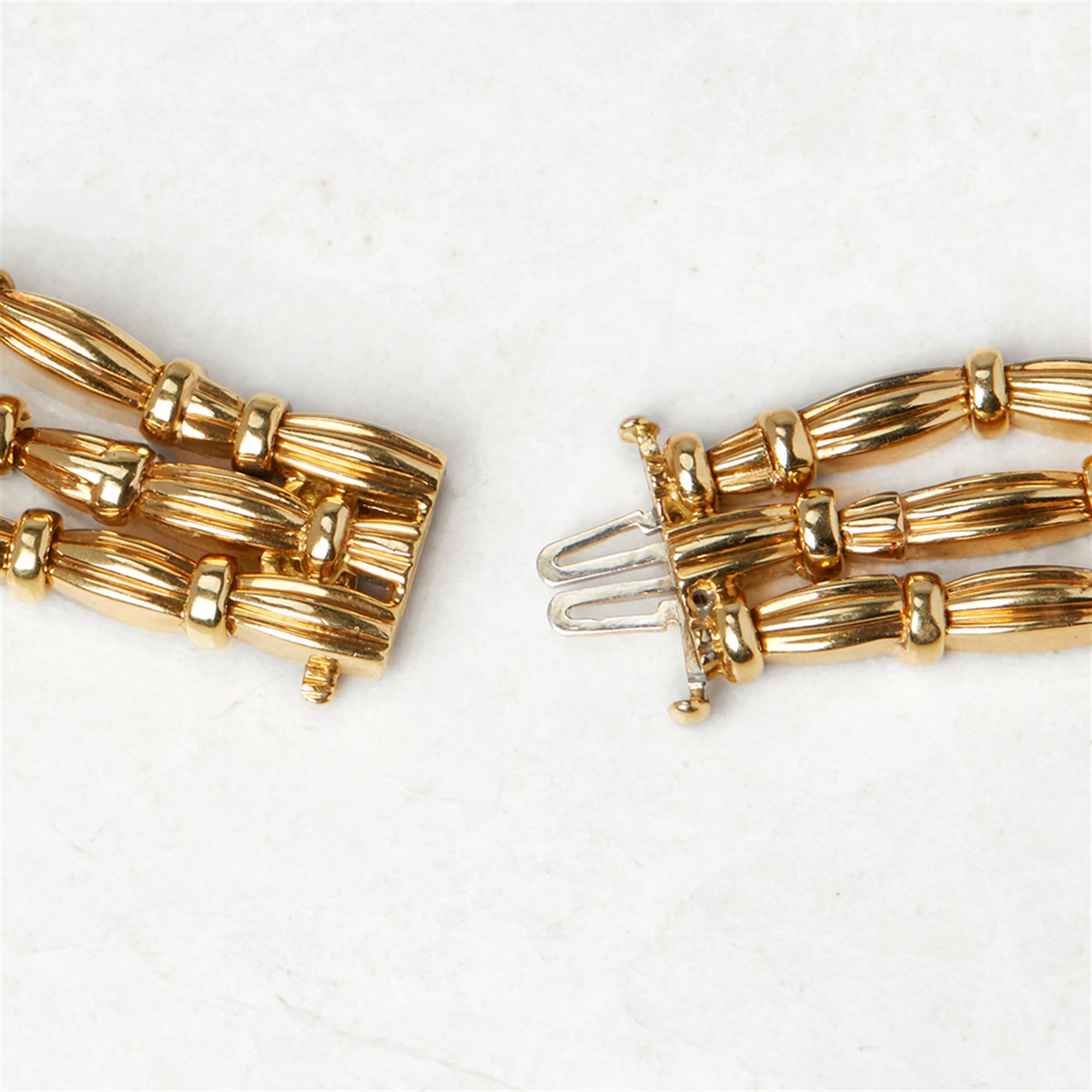 Tiffany & Co. Diamond Vintage Three Strand Necklace